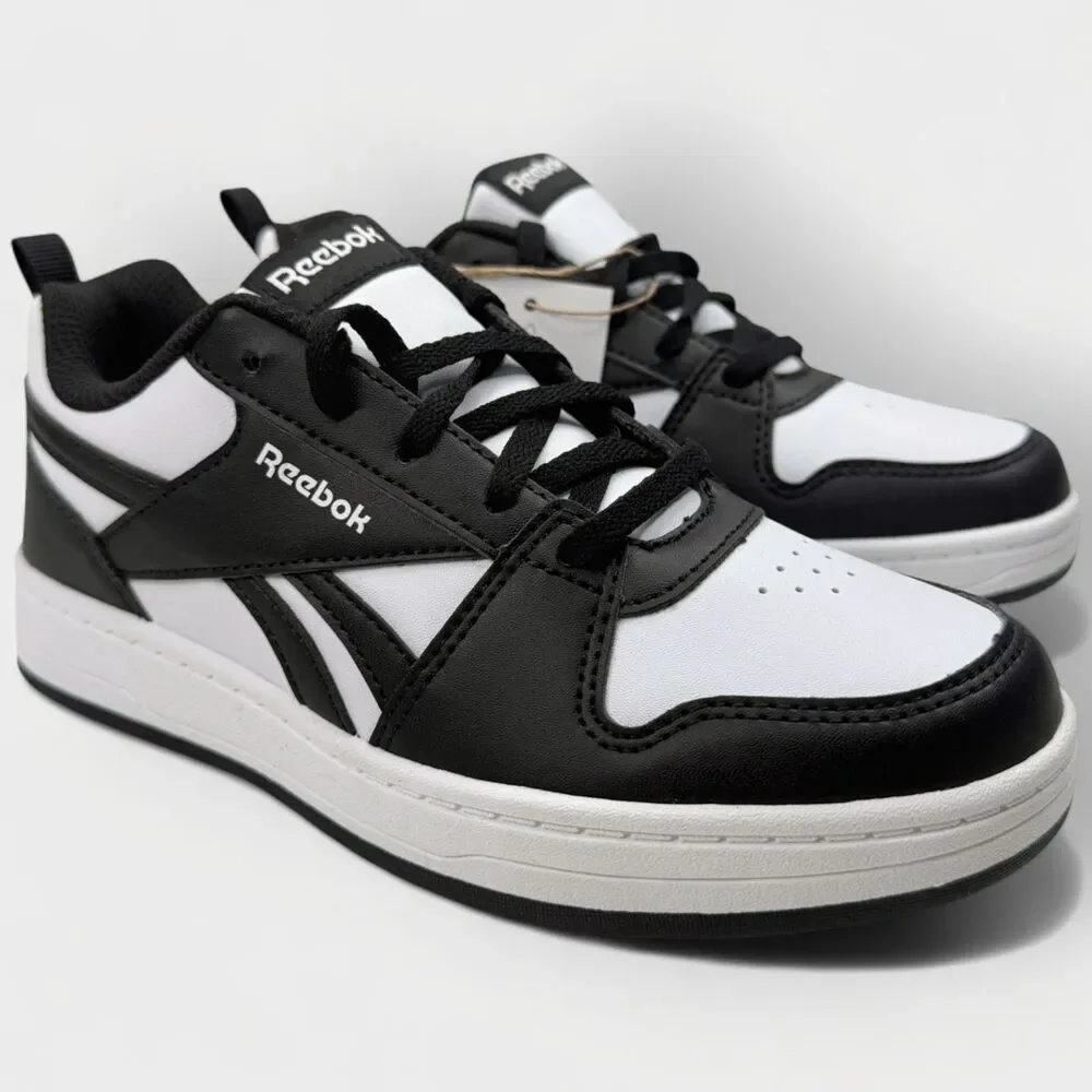 Reebok Royal Prime 2.0 Kids Size 13 Black White Sneakers NIB